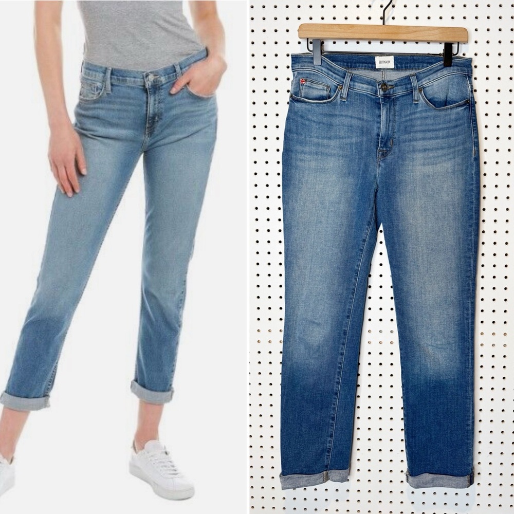 Hudson | Natalie Mid-Rise Straight Crop Jean Sz. 28